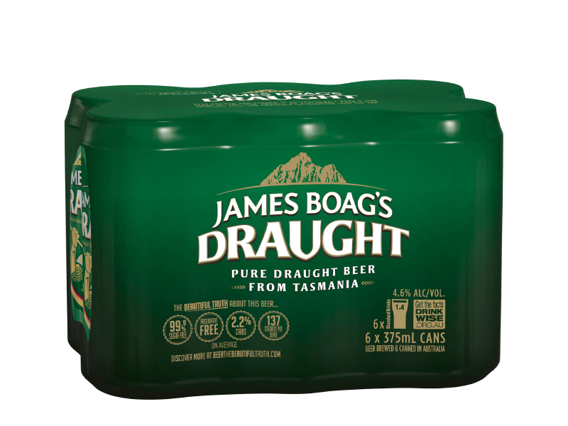 James Boags Draught Beer
