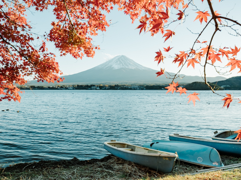 Camera Rental Centre Mount Fuji boats