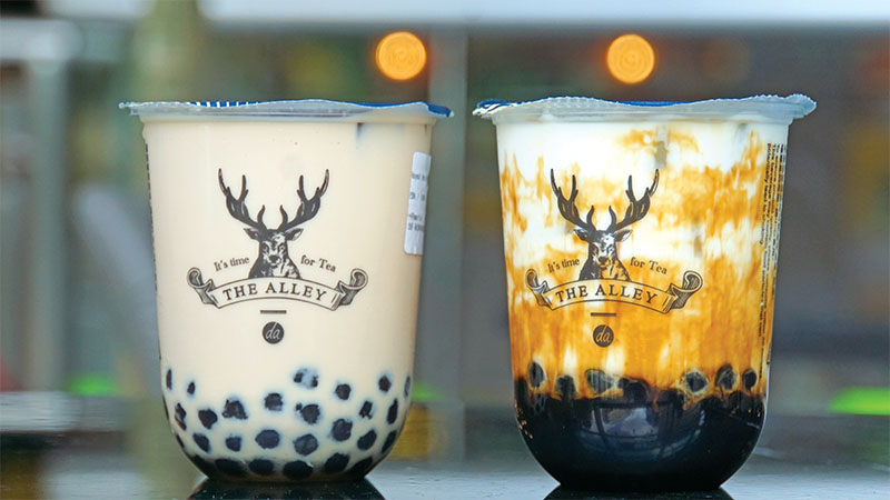best bubble tea in Singapore - The Alley
