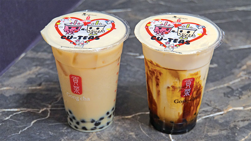 best bubble tea in Singapore - gong cha