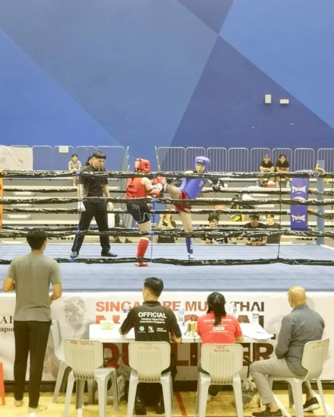 amateur Muay Thai competition