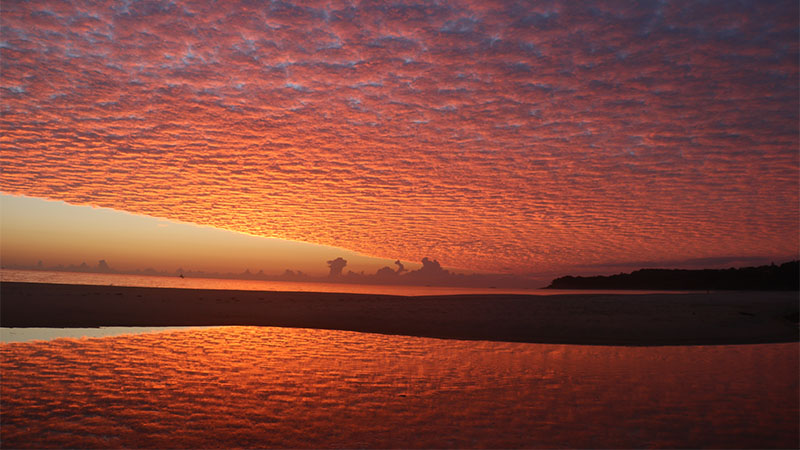 Stradbroke Island sunset