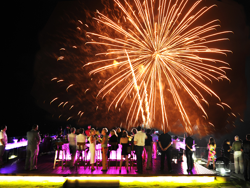 InterContinental Koh Samui Resort fireworks