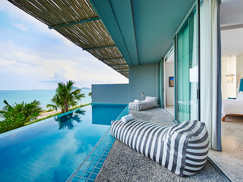 COMO Point Yamu Bay Pool Suite balcony
