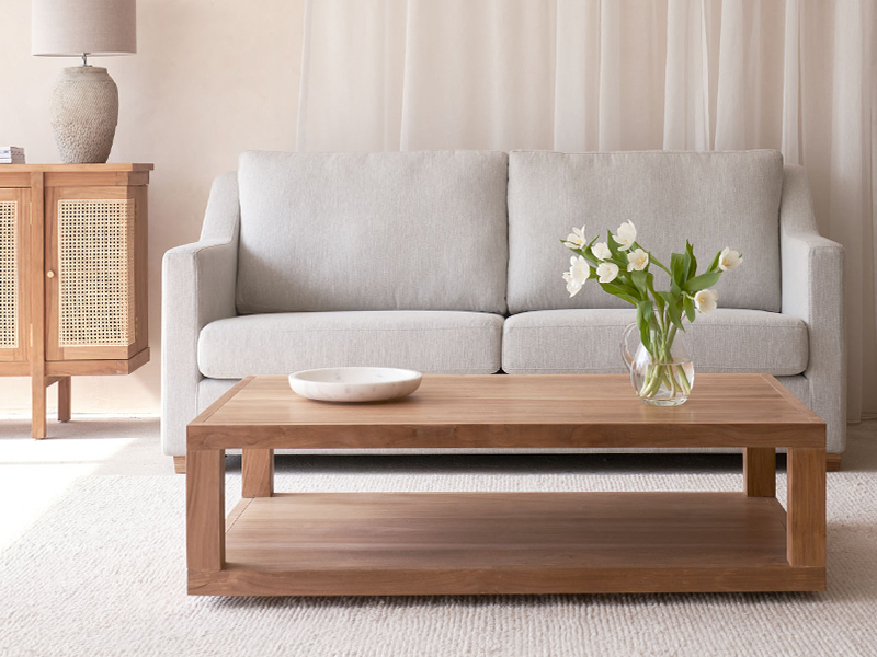 asda glass coffee table