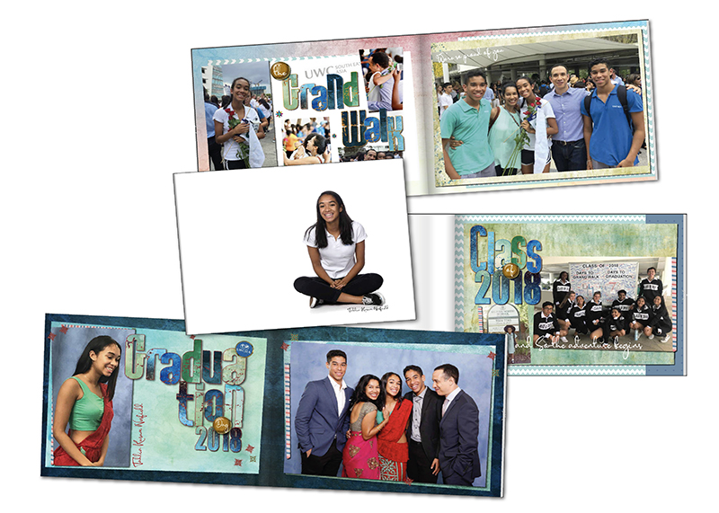 Memory books Artitude Design high school graduation