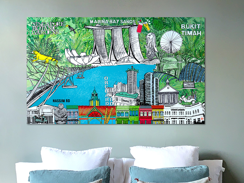 Living room artwork