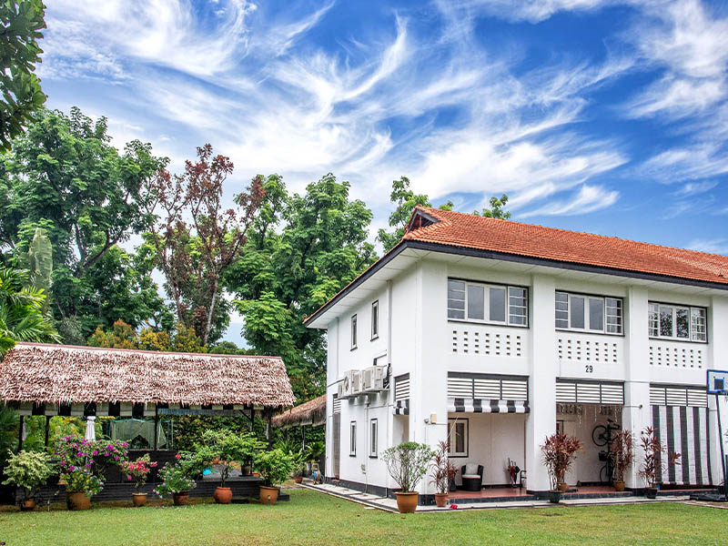 Seletar camp - black and white home