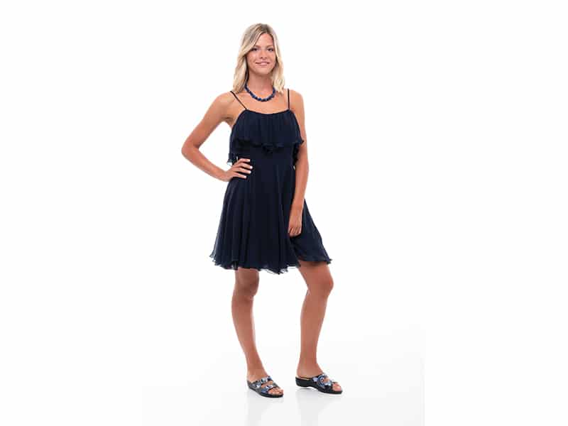 Black fly flot - where to buy sandals in Singapore