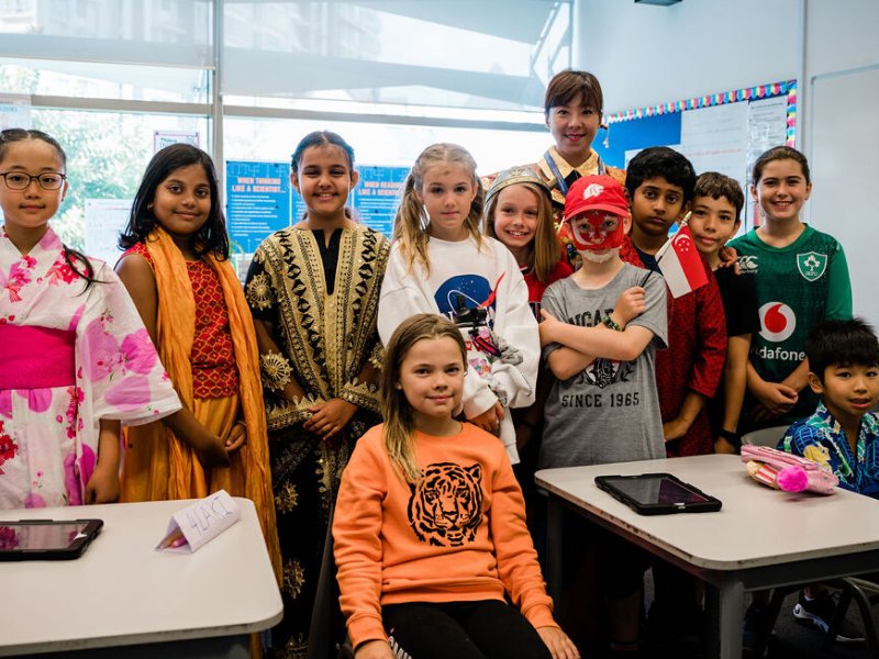 SAIS Students celebrate multiculturalism in the classroom