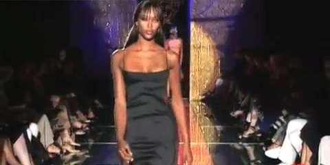 Model on catwalk - for web quiz 20 questions on fashion