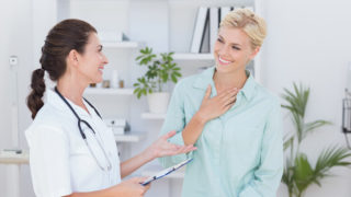 Female patient and doctor check-up healthcare in singapore