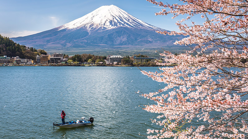 Mount Fuji, Japan - Asia is one of the top 3 most Instagrammable continents in the world