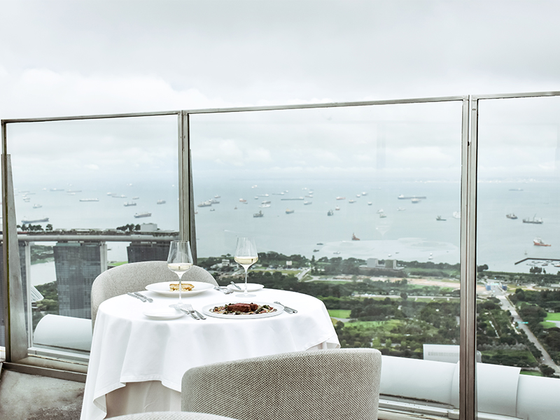 stellar one altitude restaurants singapore set dinners