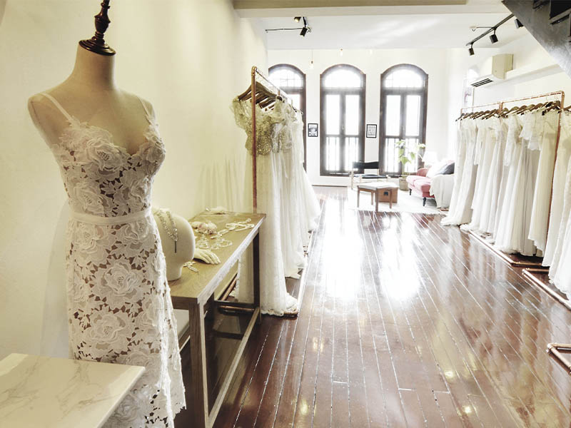 bohemian wedding dress singapore bridal boutique