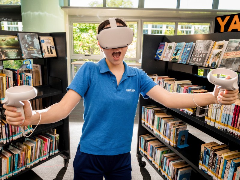 UWCSEA Singapore's international schools Virtual Reality VR student digital learning experience