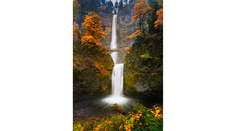 Multnomah Falls Oregan waterfalls in the world