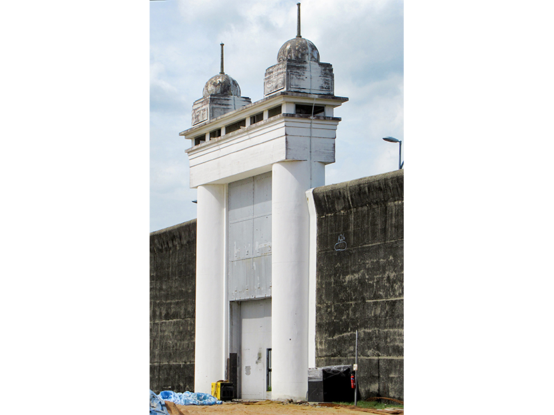 Old Changi Prison Gates, Secrets of Singapore by Heidi Sarna and Jerome Lim