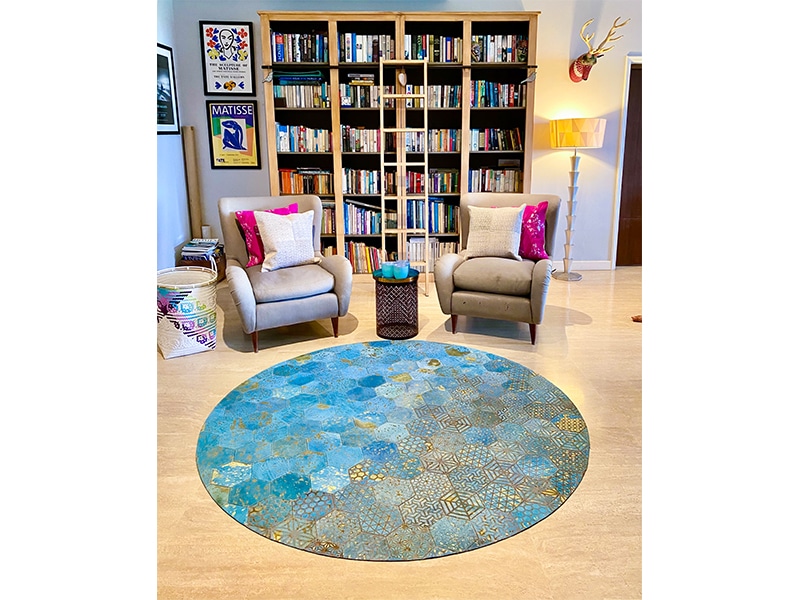 open plan living room design rugs
