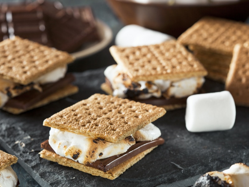 make smore's during school holidays, but make sure you've got personal accident insurance just in case!