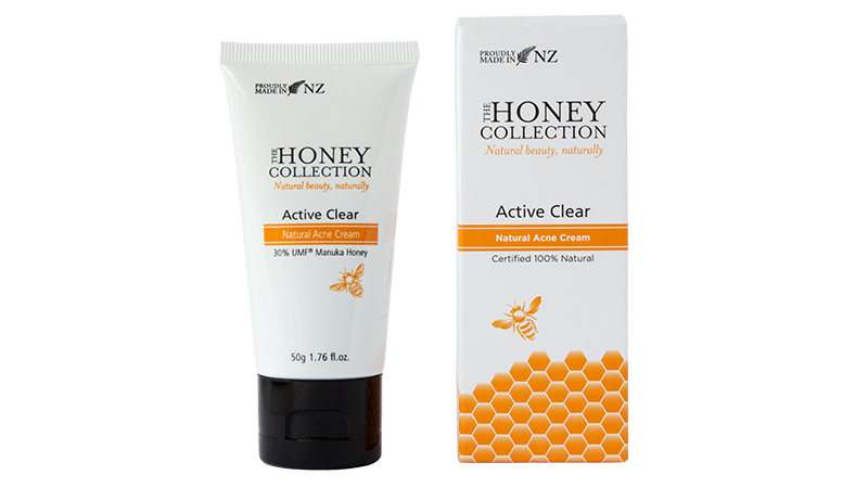 honey collection active clear cream for acne honey skincare 
