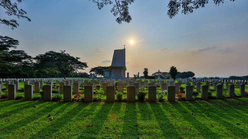 Kranji War Memorial historical sites in singapore