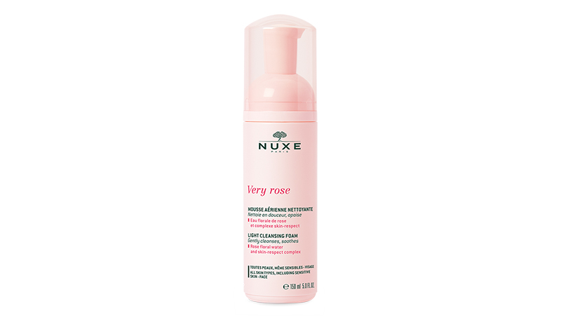 Nuxe Paris Very Rose sensitive skin cleanser