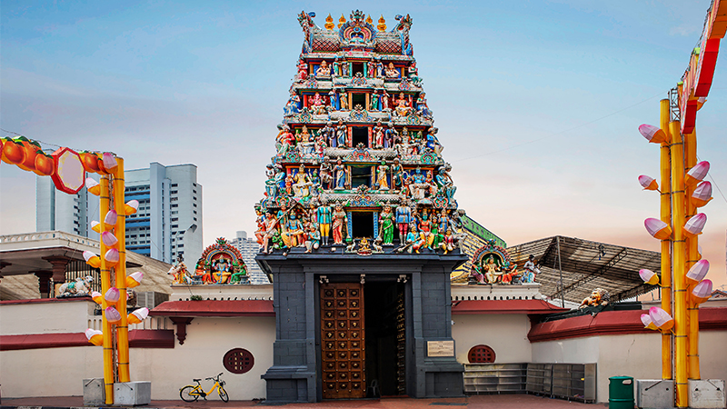 Sri Mariamman Temple historical sites in singapore