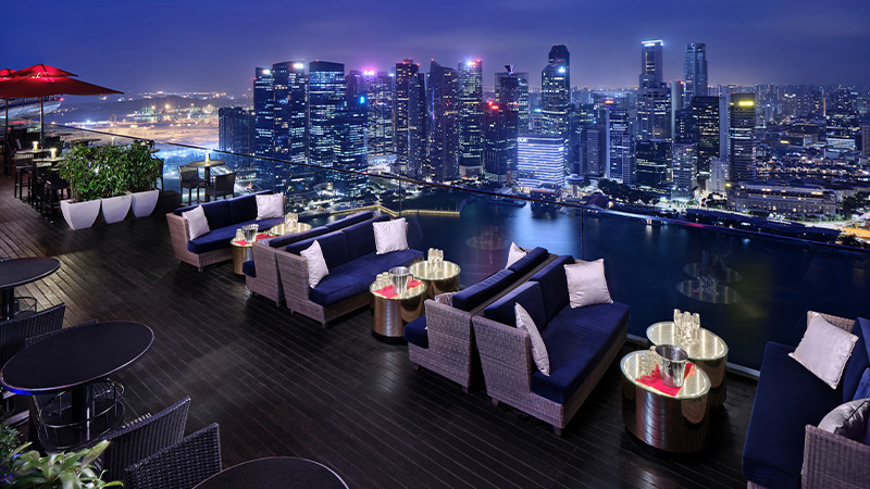CÉ LA VI rooftop bars in singapore