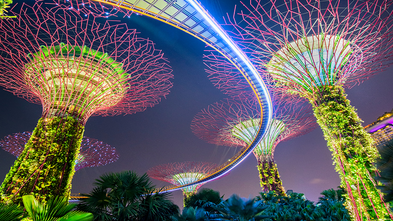 Gardens By the Bay Singapore, famous gardens in the world