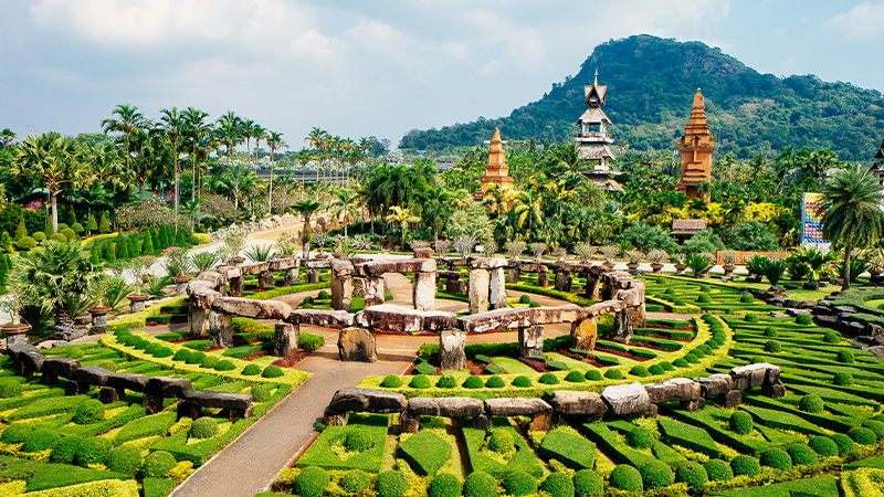 Nong Nooch Tropical Botanical Garden Pattaya City, Thailand