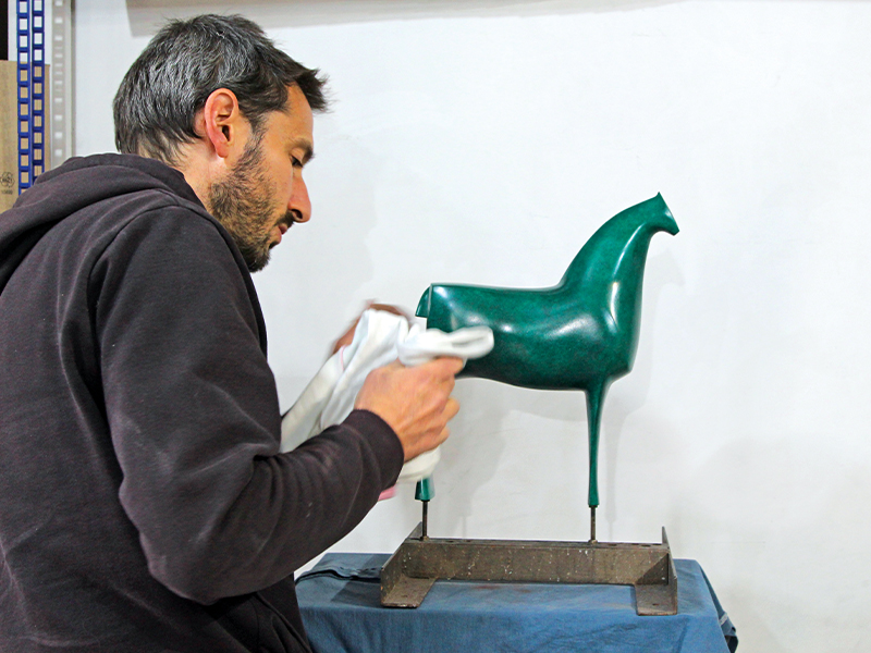 artist and sculptor Stephen Page