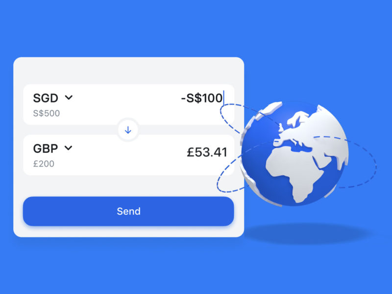 Revolut finance app for foreign exchange money transfer