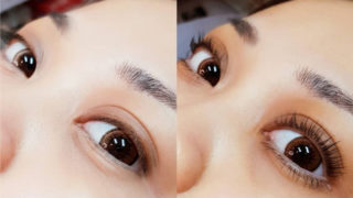 eyelash tint and eyebrow microblading singapore