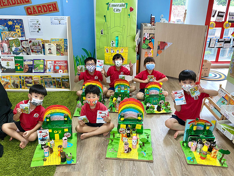 Maple Bear Singapore students create shoebox stories charity event