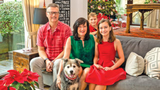 Melinda Murphy and family, American expat in Singapore