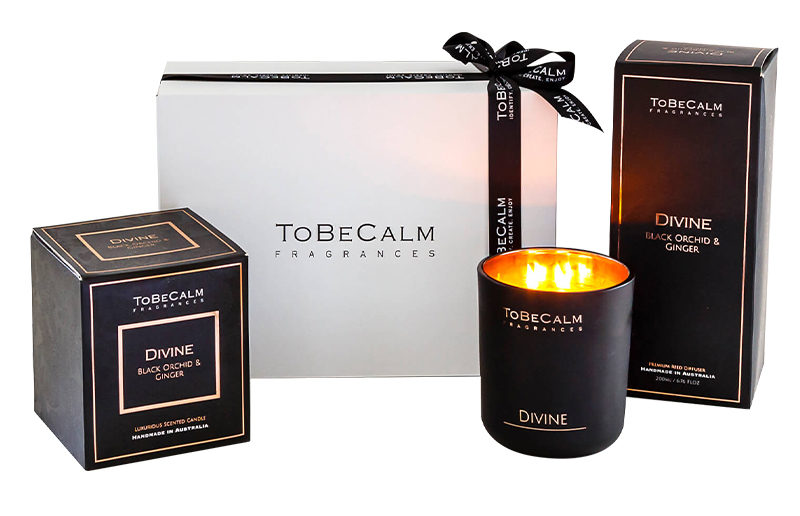 To Be Calm candles Christmas presents