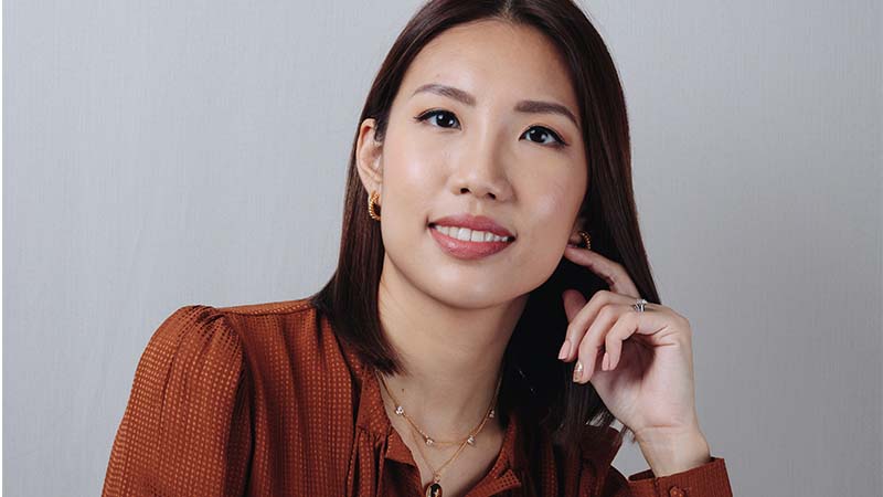 Founder of minimalist jewellery label By Invite Only, Trixie Khong