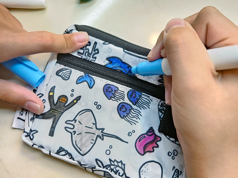 creative toys for kids - DrawnBy colour-in pouches