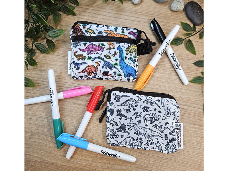 DrawnBy pouches - Christmas gift ideas for kids