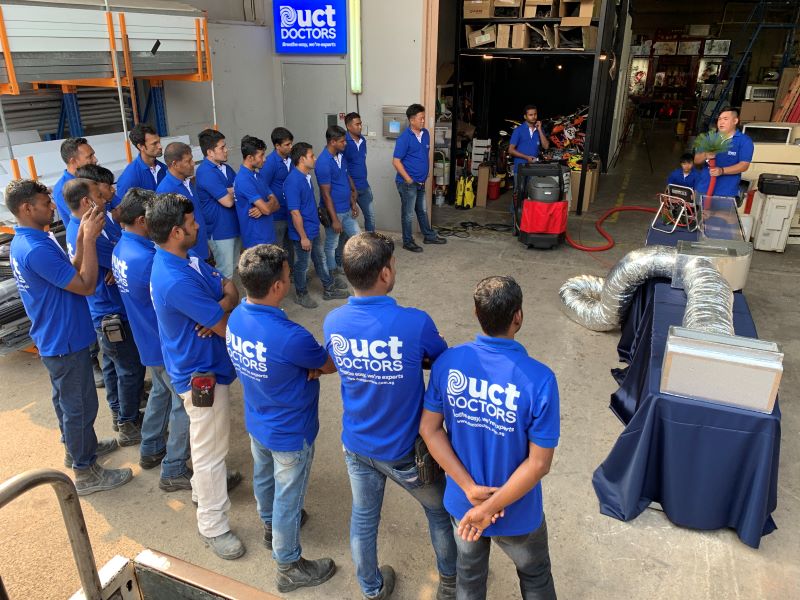 duct doctors ducted air conditioner Singapore