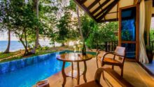Krabi Thailand beachfront villas for beach holiday in Thailand