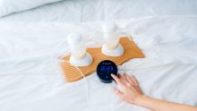 LoveAmme MadeToTravel breast pump with custom breast shield