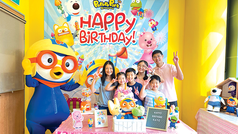 Kid’s birthday party venues in Singapore - Pororo Park Singapore