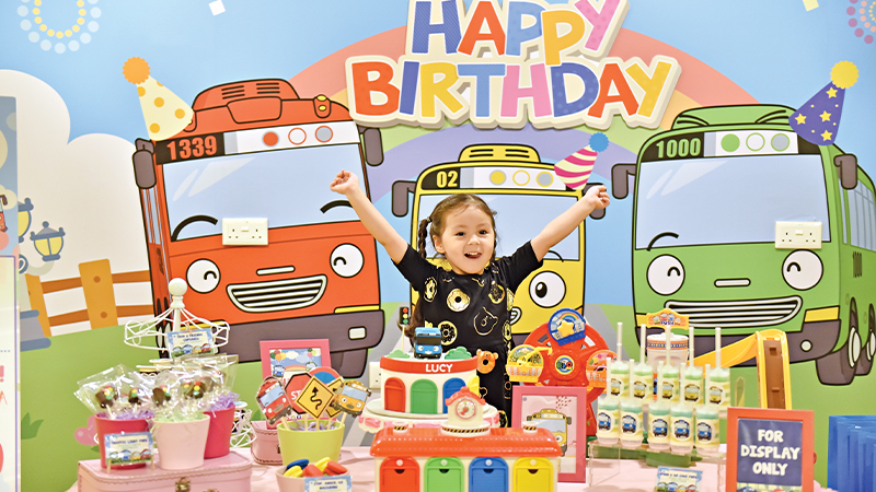 Children’s birthday party venues in Singapore – Tayo Station