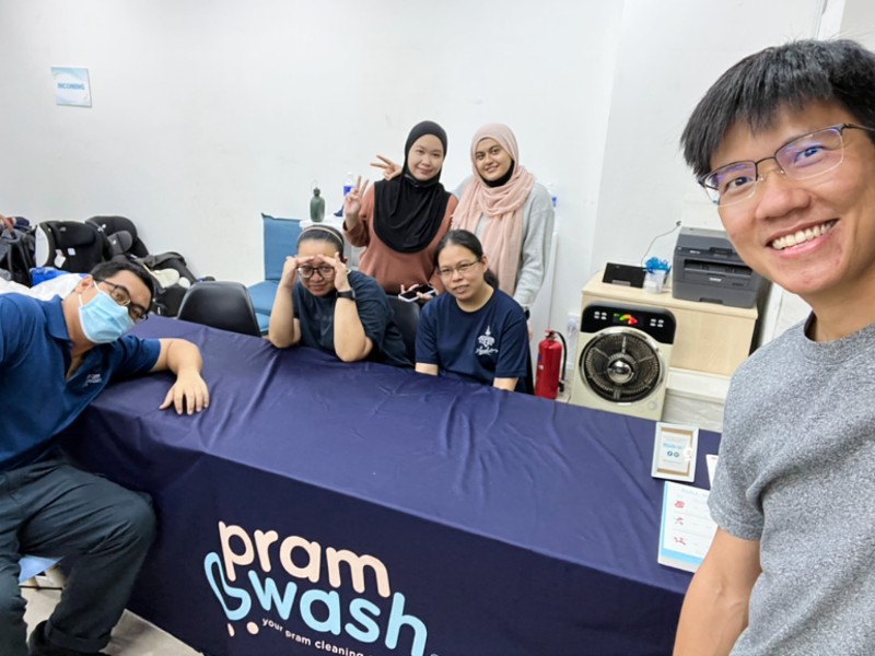 pramwash team how to clean prams cleaning services singapore