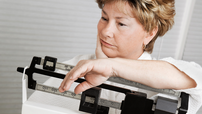 weight gain in menopause