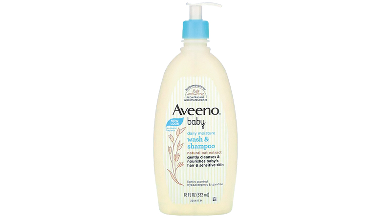 Aveeno Baby Daily Moisture Wash & Shampoo Sensitive skin cleanser