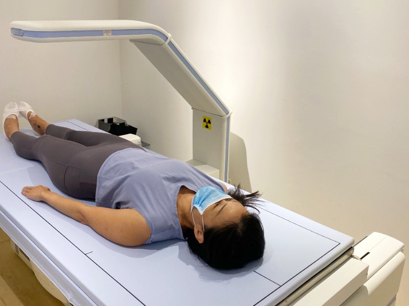 DEXA scan for how to get rid of visceral fats