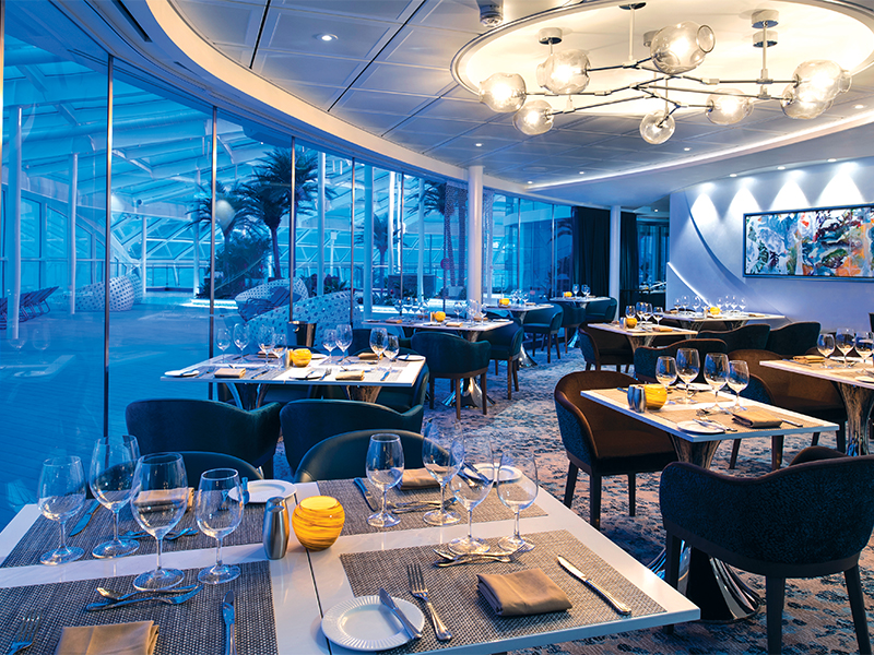 International dining on the Royal Caribbean cruise around Singapore